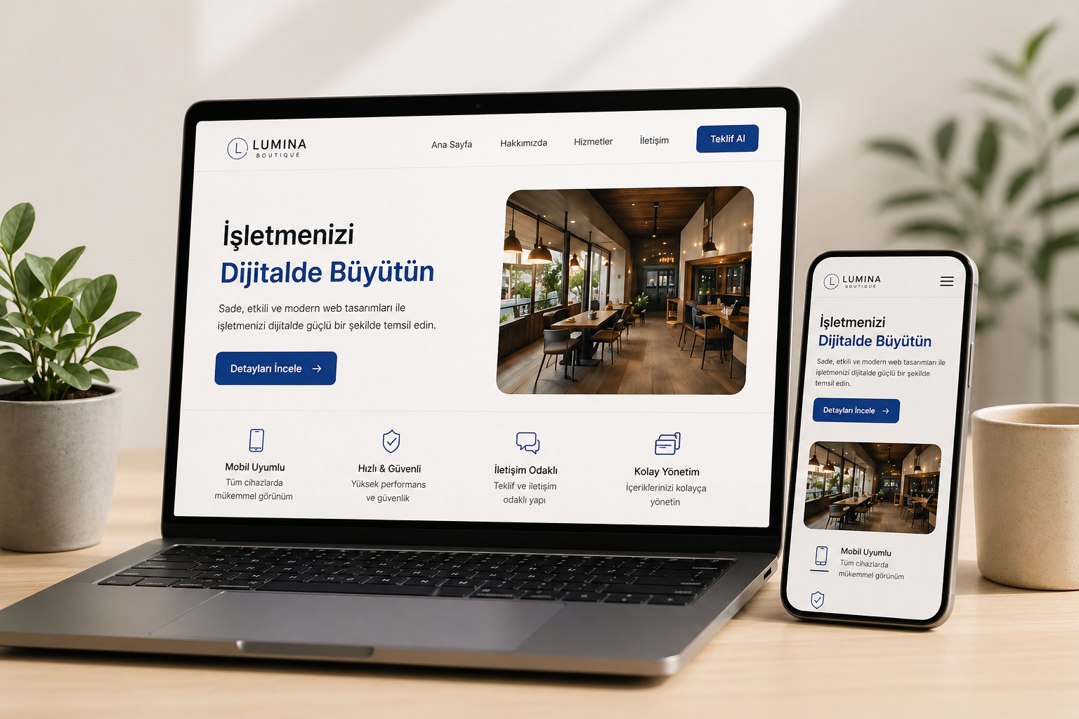 Başlangıç paket örneği
